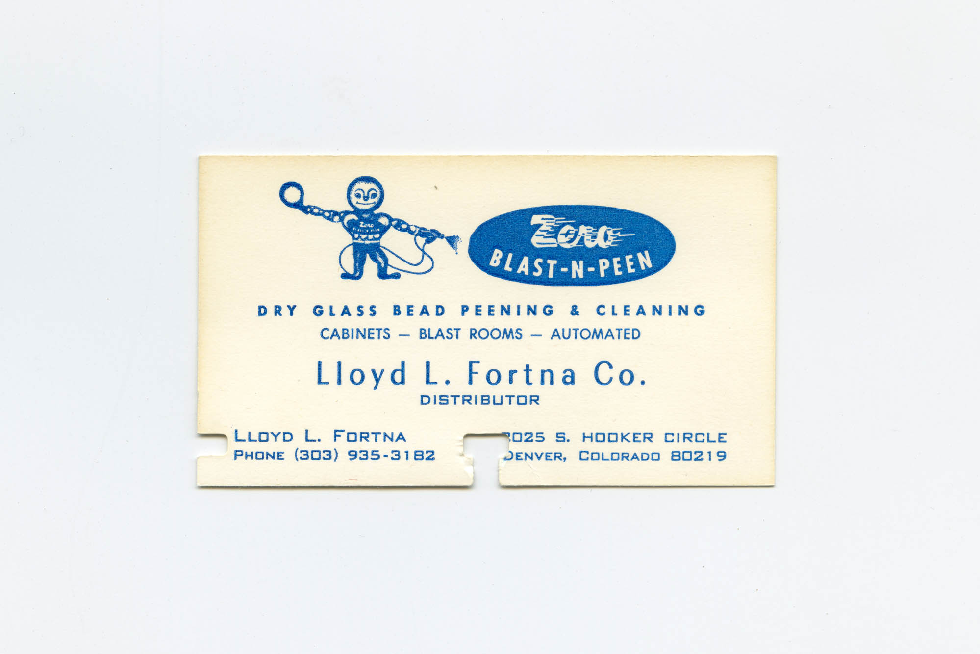 Los Alamos Rolodex business card, CLUI photo