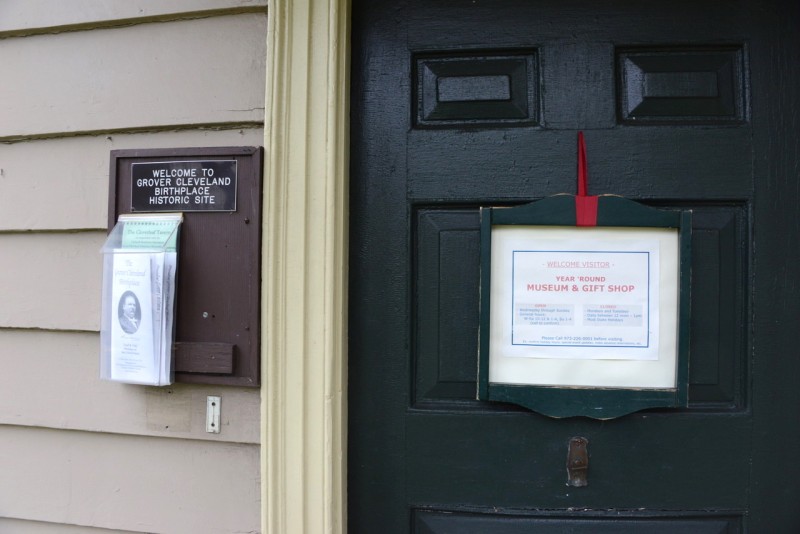 door of Grover Cleveland Museum
