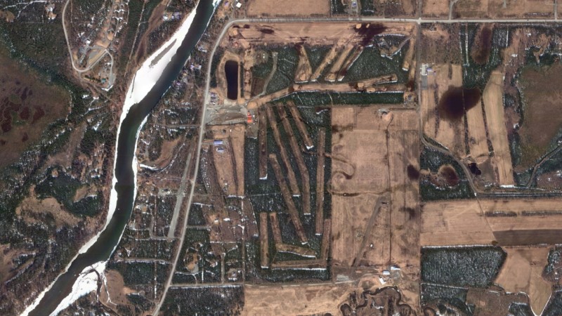 golf course aerial