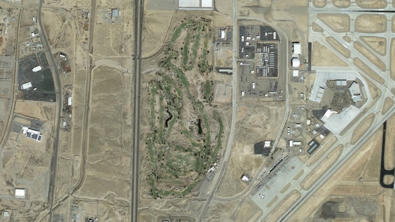 golf course aerial