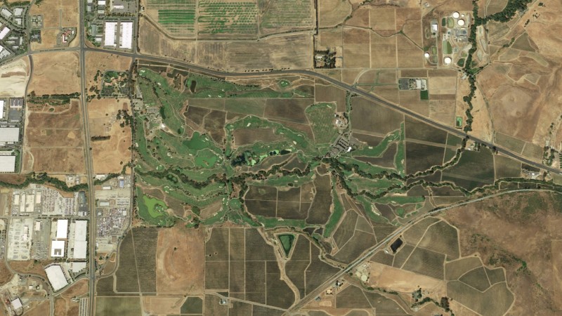 golf course aerial