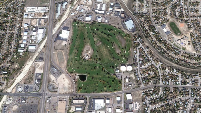 golf course aerial