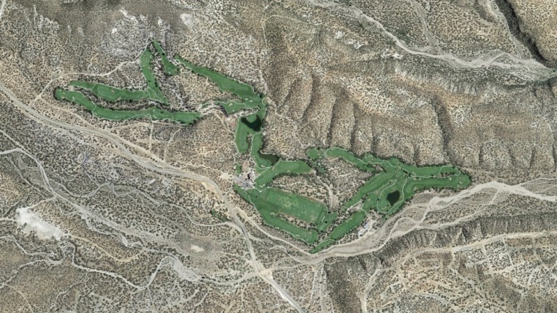 golf course aerial