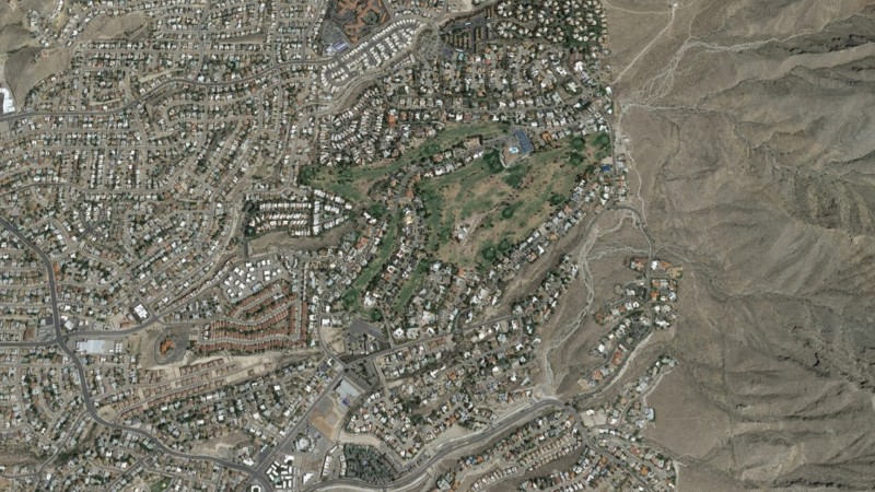 golf course aerial