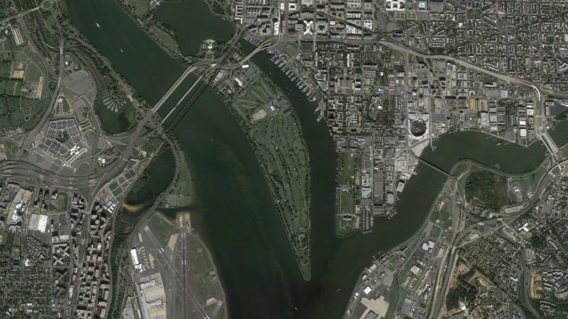 golf course aerial