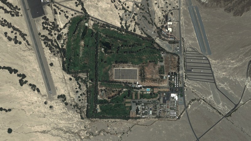 golf course aerial