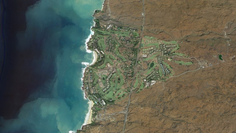 golf course aerial