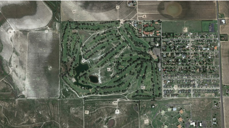 golf course aerial