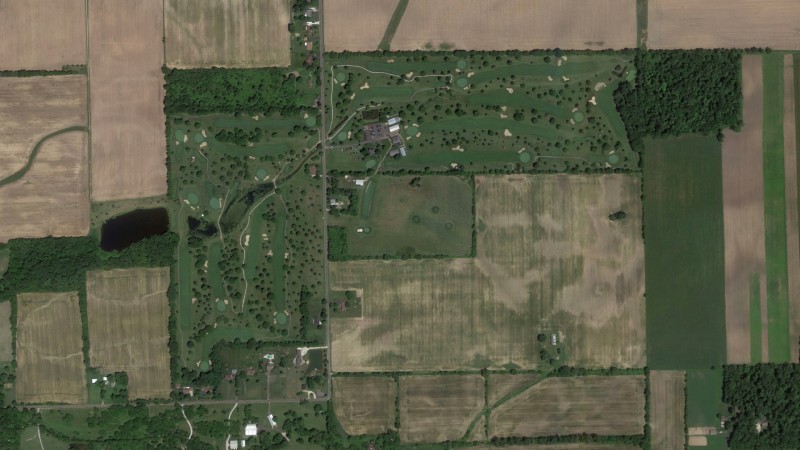 golf course aerial