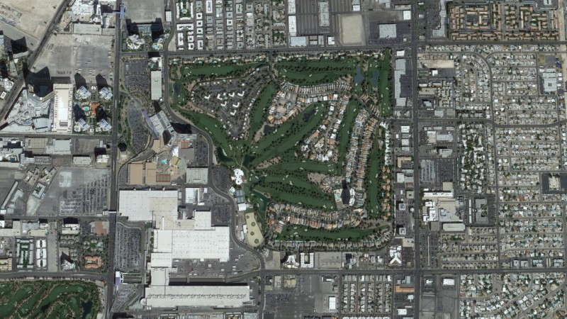 golf course aerial