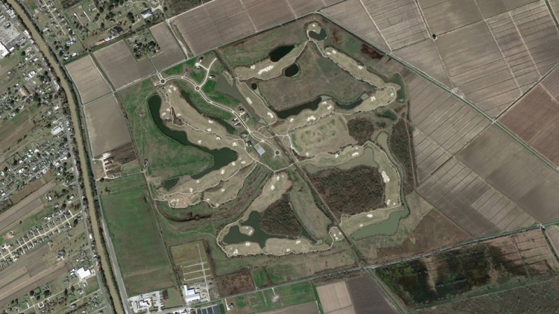 golf course aerial