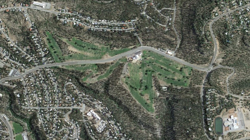 golf course aerial