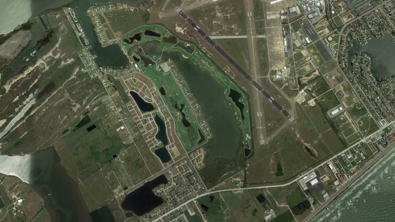 golf course aerial