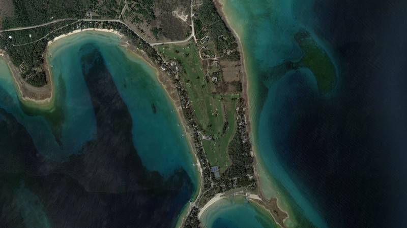 golf course aerial