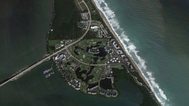 golf course aerial