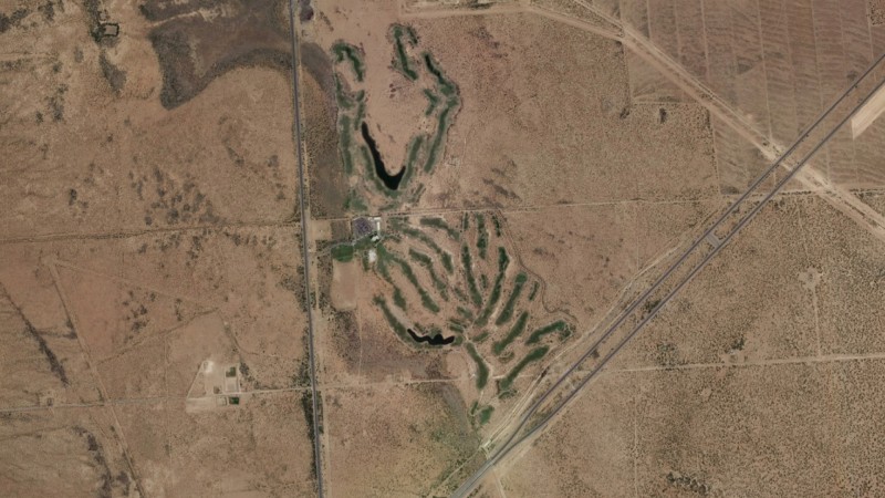 golf course aerial