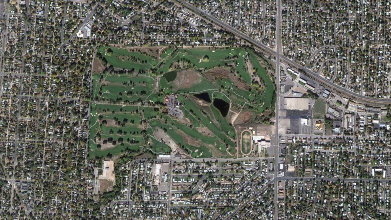 golf course aerial