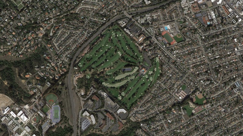 golf course aerial