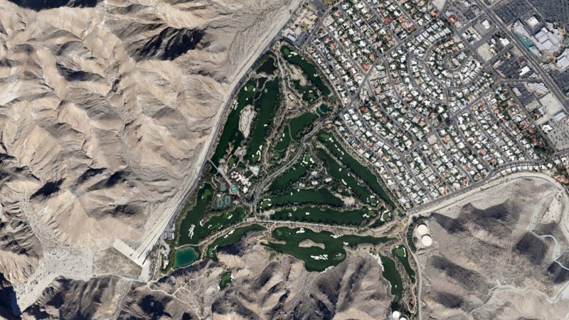 golf course aerial