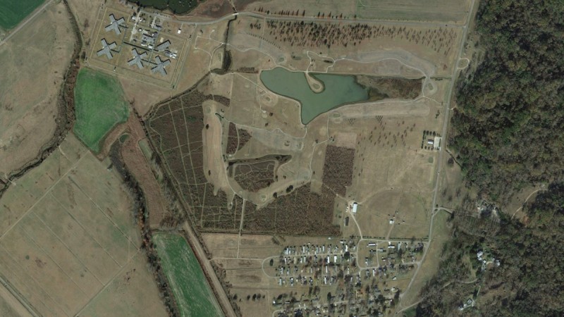 golf course aerial
