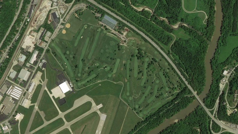 golf course aerial