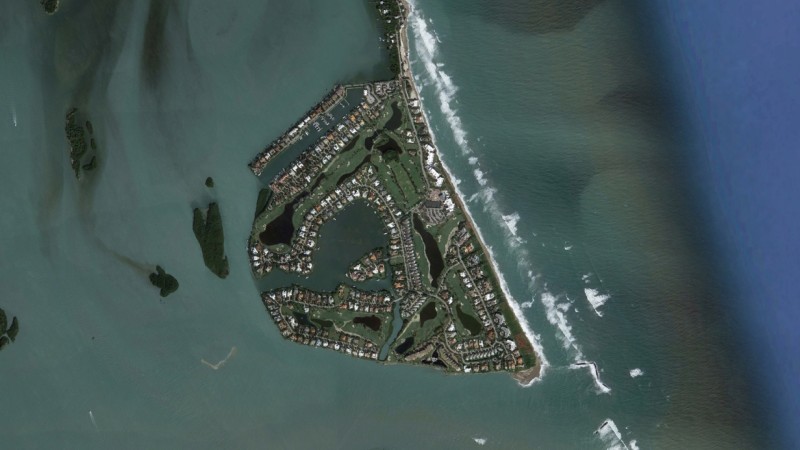 golf course aerial