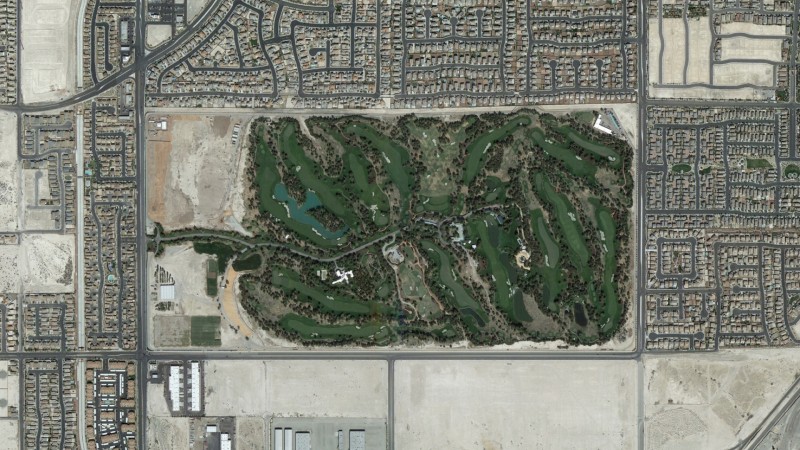 golf course aerial