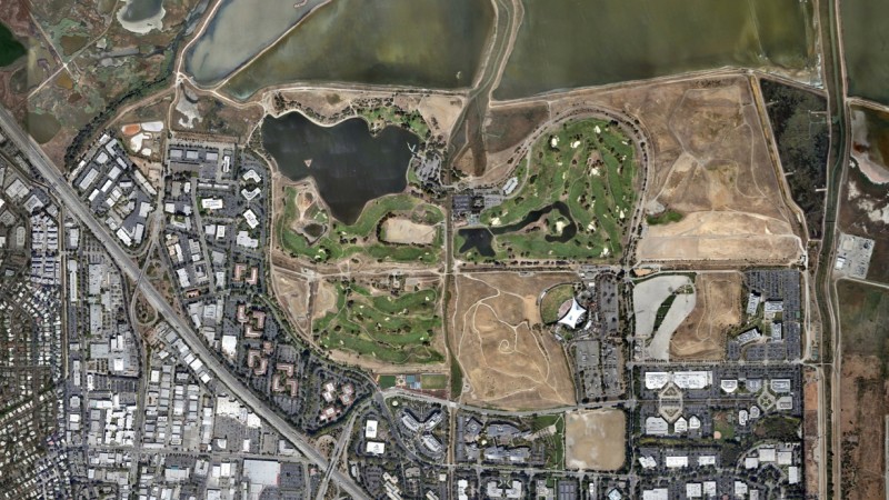 golf course aerial