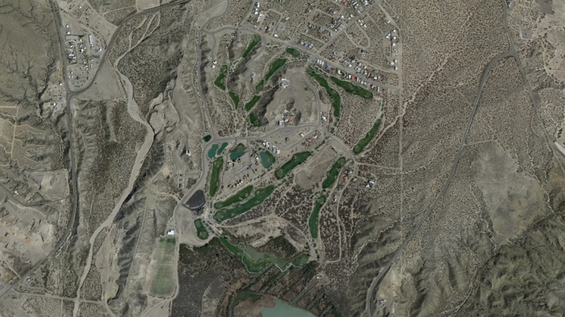 golf course aerial