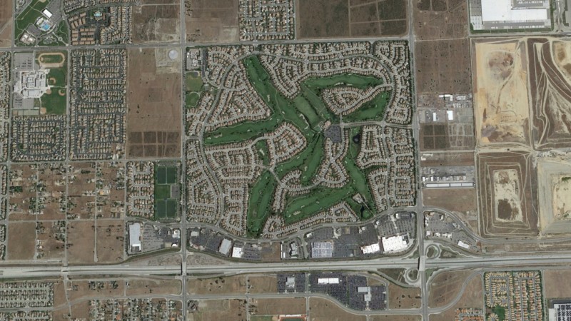 golf course aerial