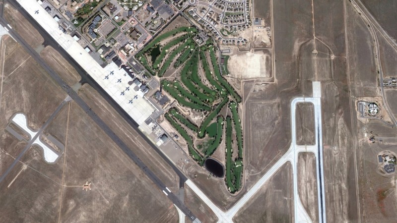 golf course aerial