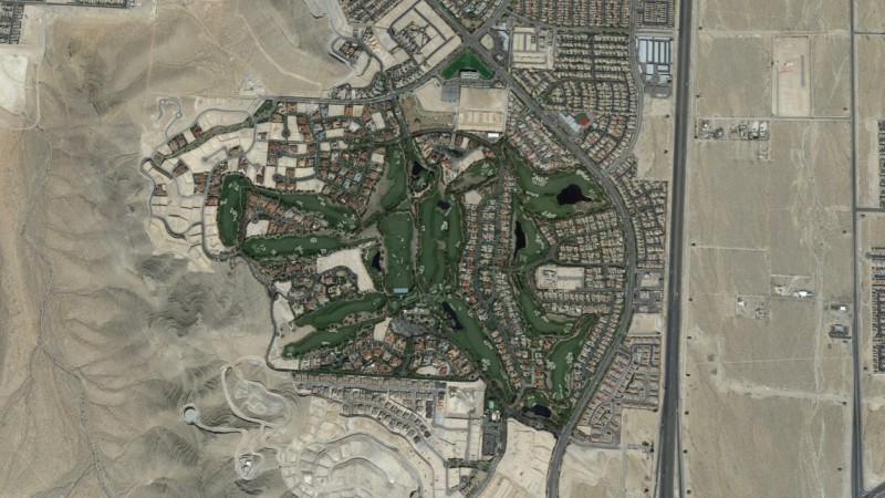 golf course aerial