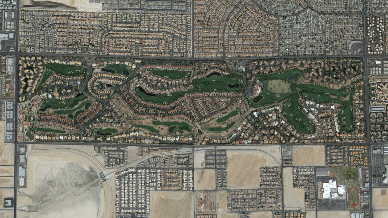golf course aerial