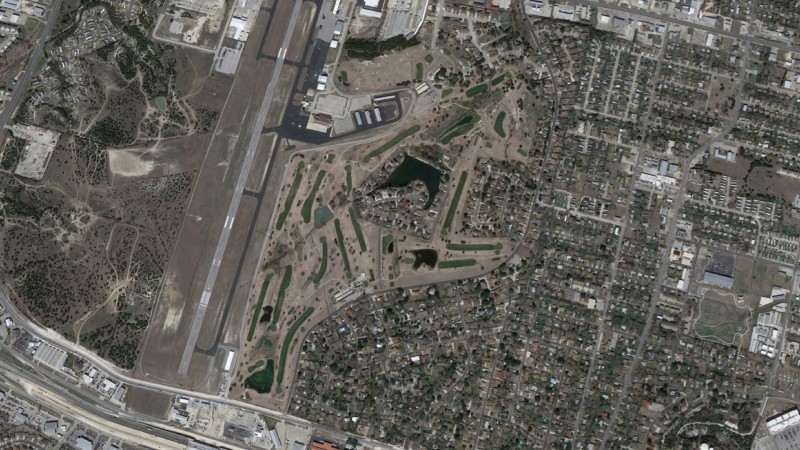 golf course aerial