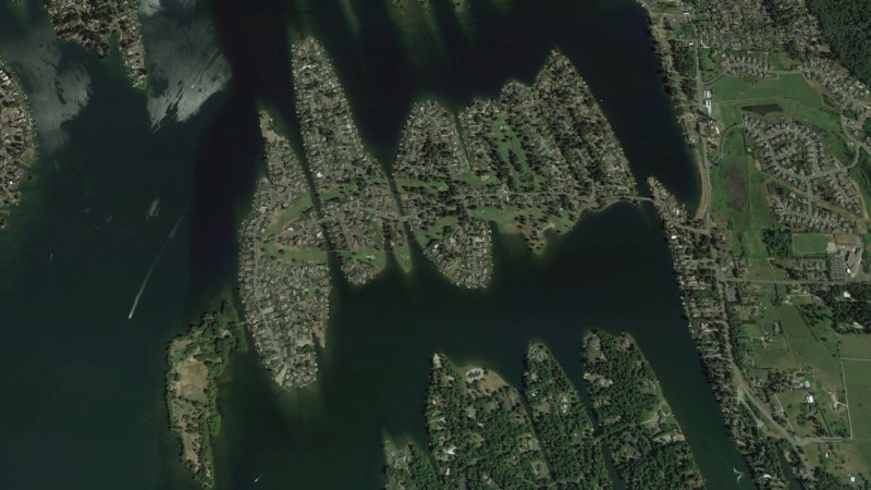 golf course aerial