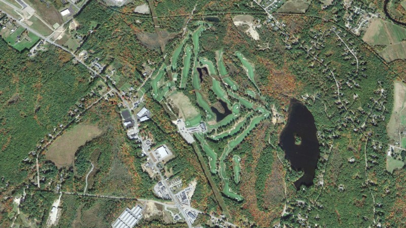 golf course aerial