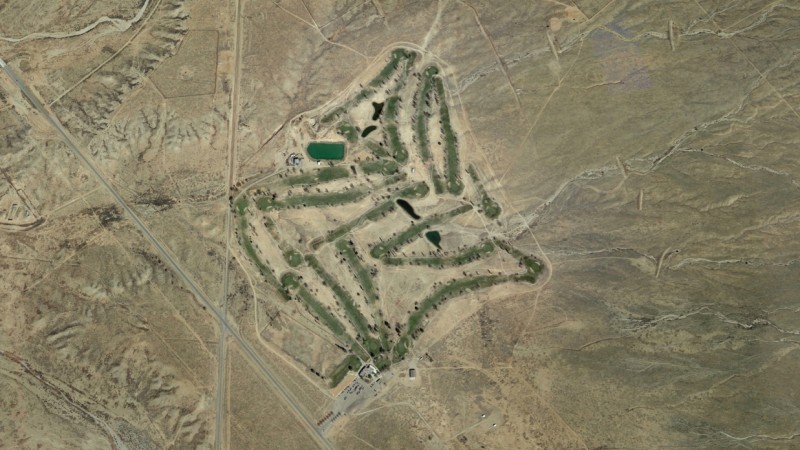 golf course aerial