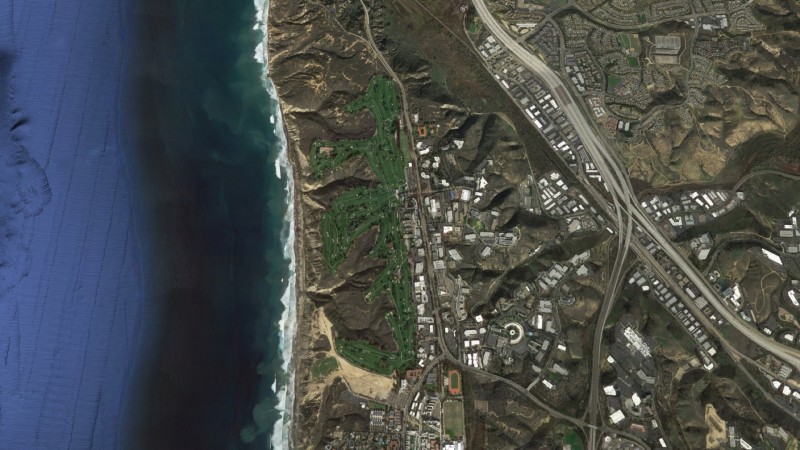 golf course aerial