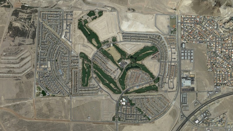 golf course aerial