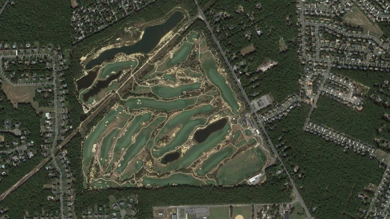golf course aerial