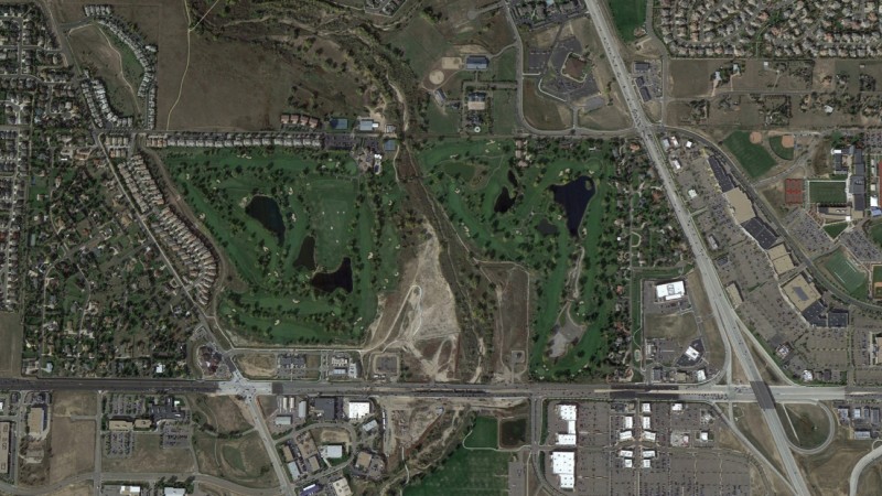 golf course aerial