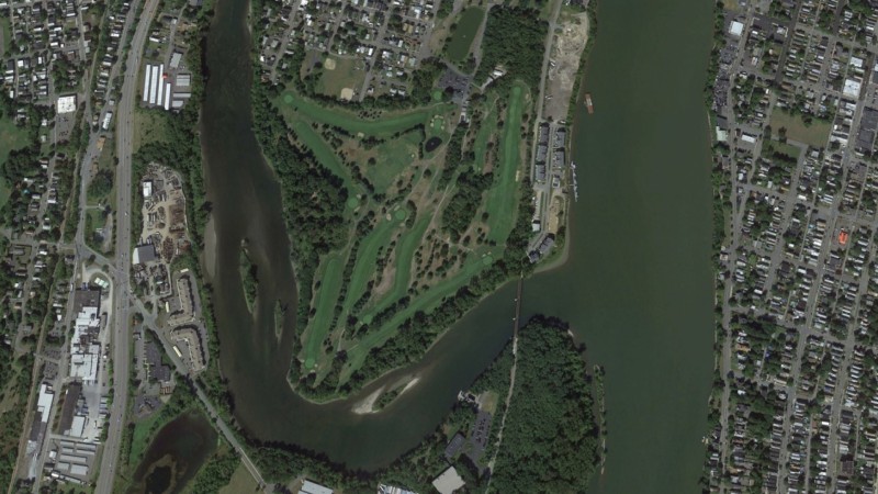 golf course aerial