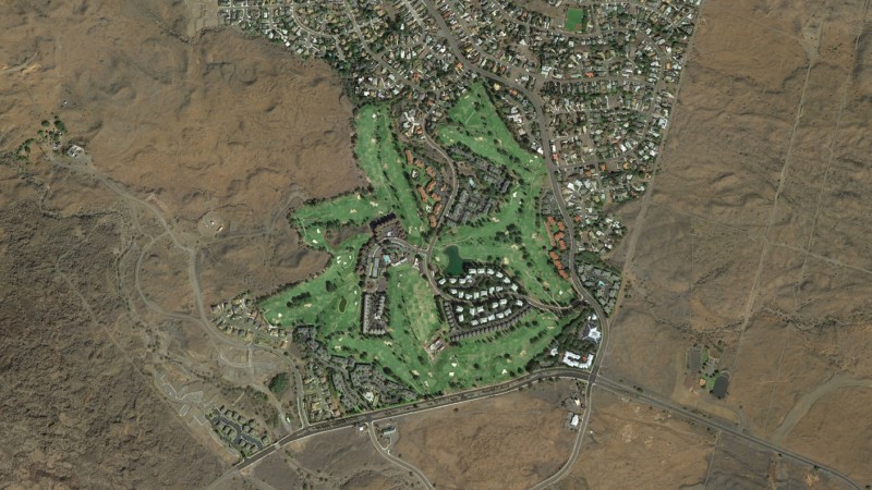 golf course aerial
