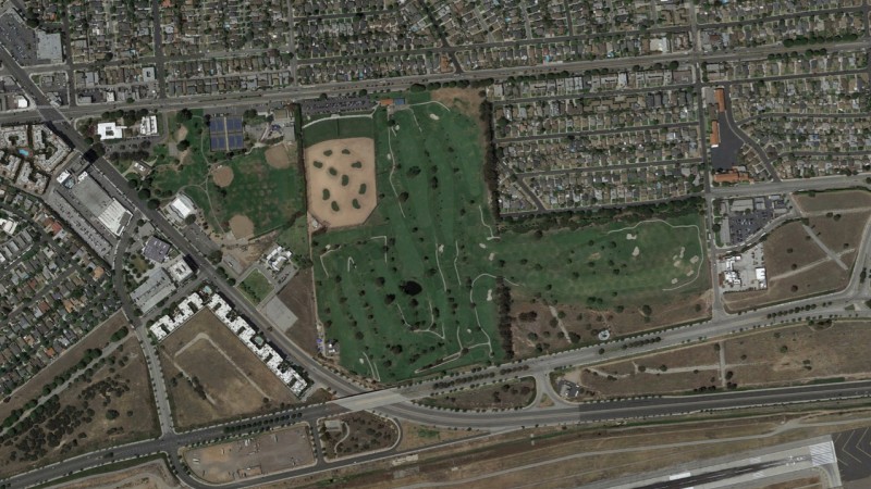 golf course aerial