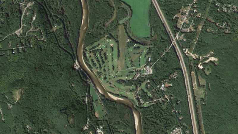 golf course aerial
