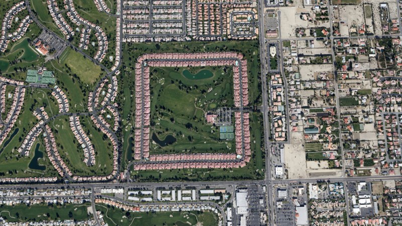 golf course aerial