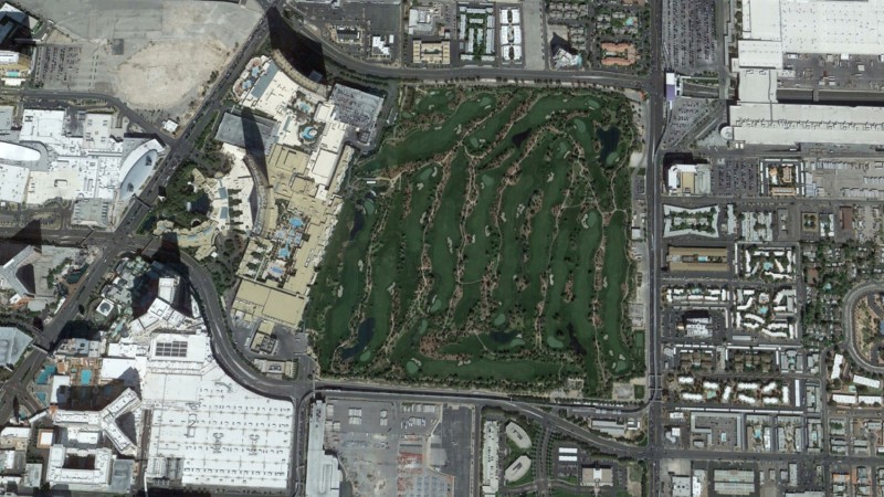 golf course aerial