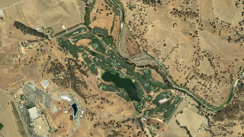golf course aerial