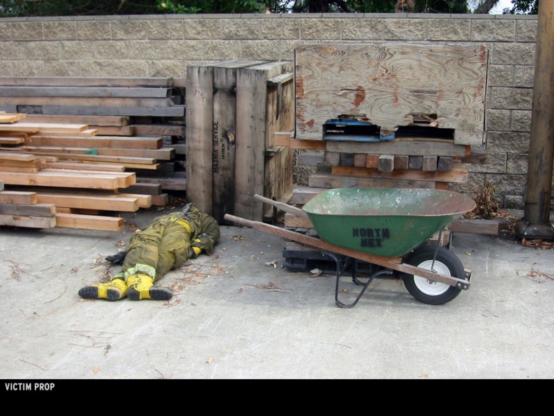 emergency training prop