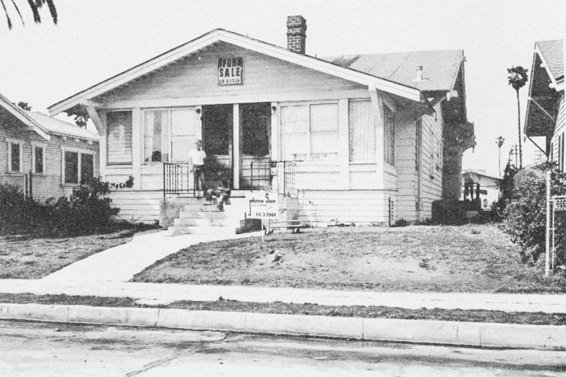 829 Palms Boulevard, Venice, 1964